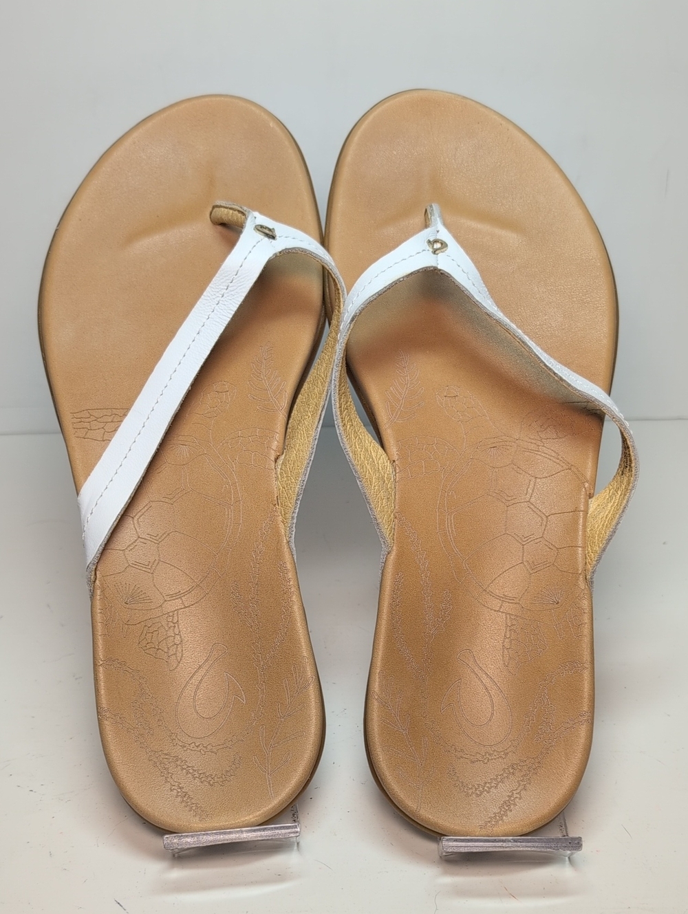 Olukai Honu Turtle flip flop woman's sandals size 10 EU 40 - Picture 12 of 14
